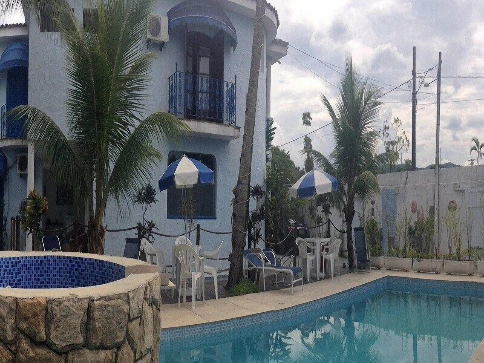 Vista Piscina Pousada Canto Azul
