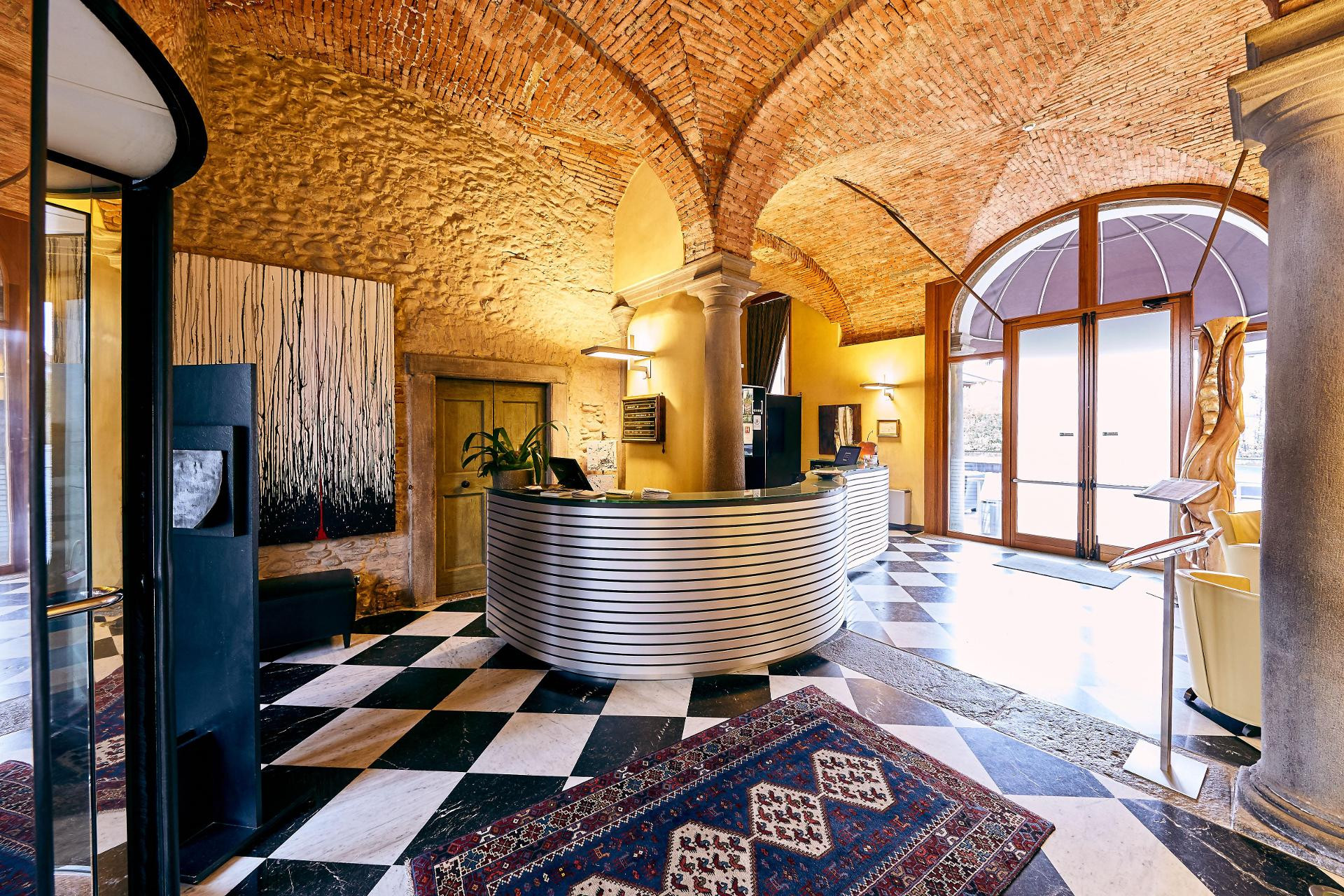 Vista Lobby Settecento Hotel