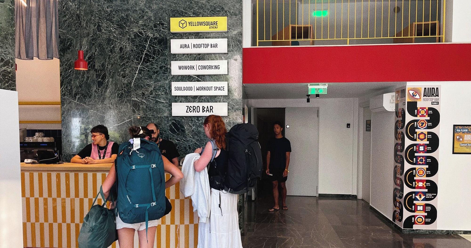 Vista Lobby YellowSquare Athens