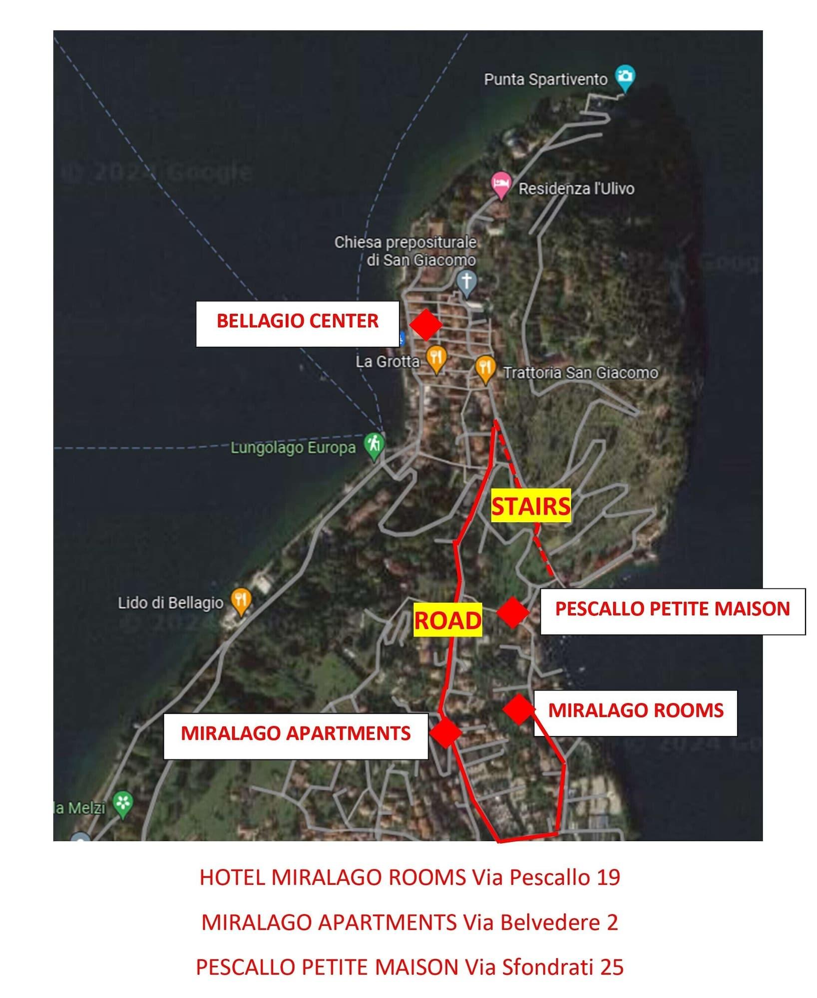 Vista Exterior Miralago B&B and Apartments