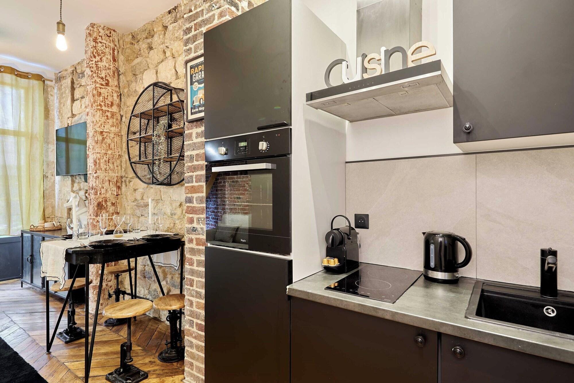 Equipamiento de Habitación Charming Apartment - Paris Pere Lachaise