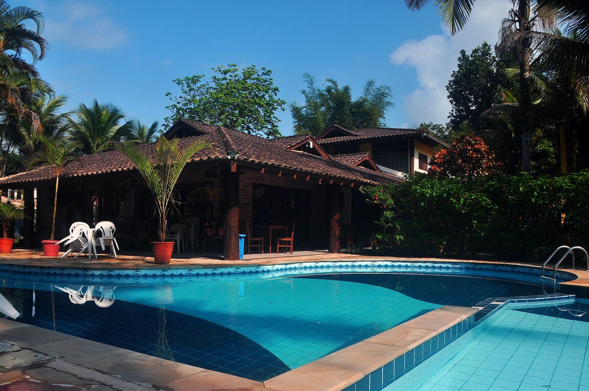 Vista Piscina Pousada Baobá