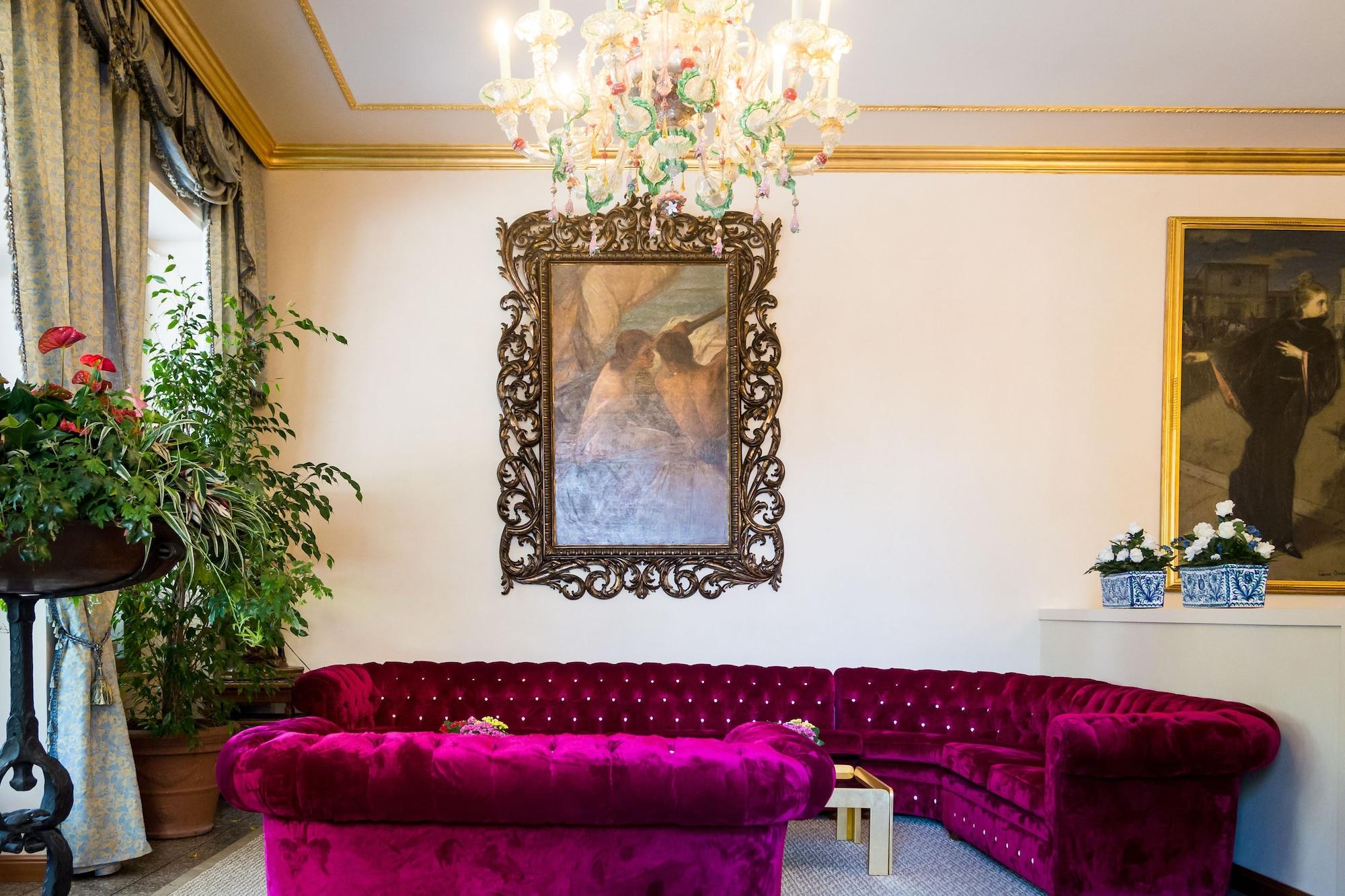 Vista Lobby Hotel Milan Speranza Au Lac