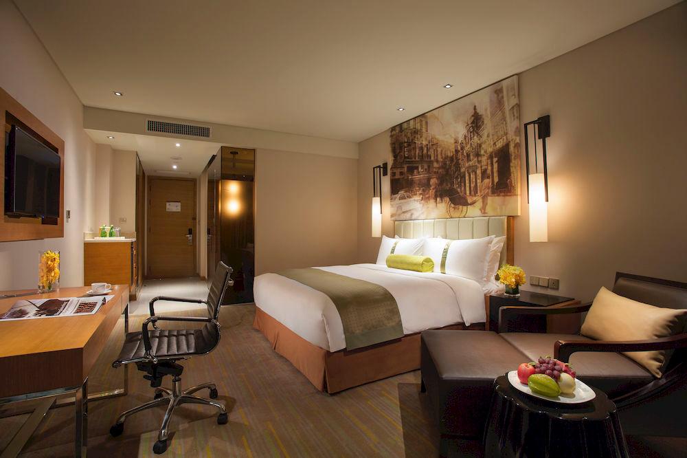Habitación Junluxe Hotel Guangzhou Science City-Free Shuttle Bus Service to Guangzhou Canton Fair