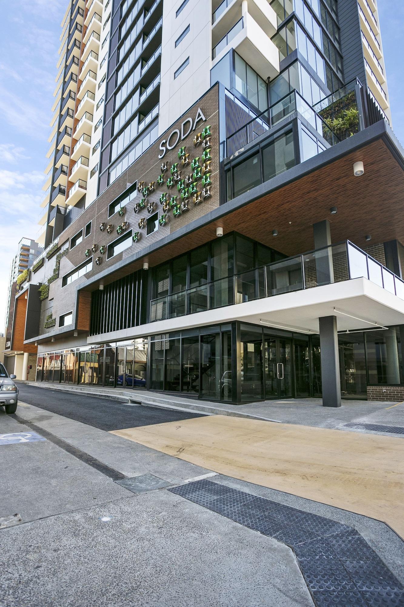 Vista Exterior Soda Apartments by CLLIX