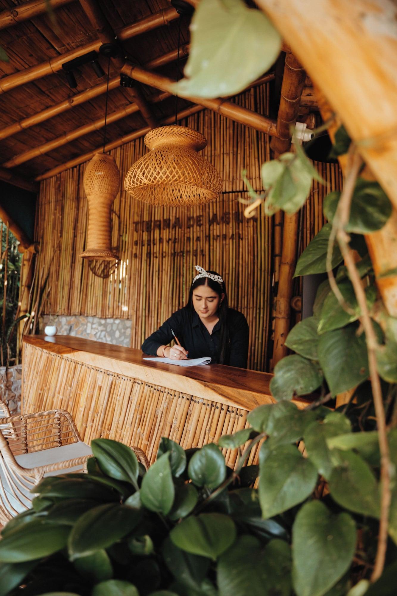 Vista Lobby Eco Hotel Tierra de Agua