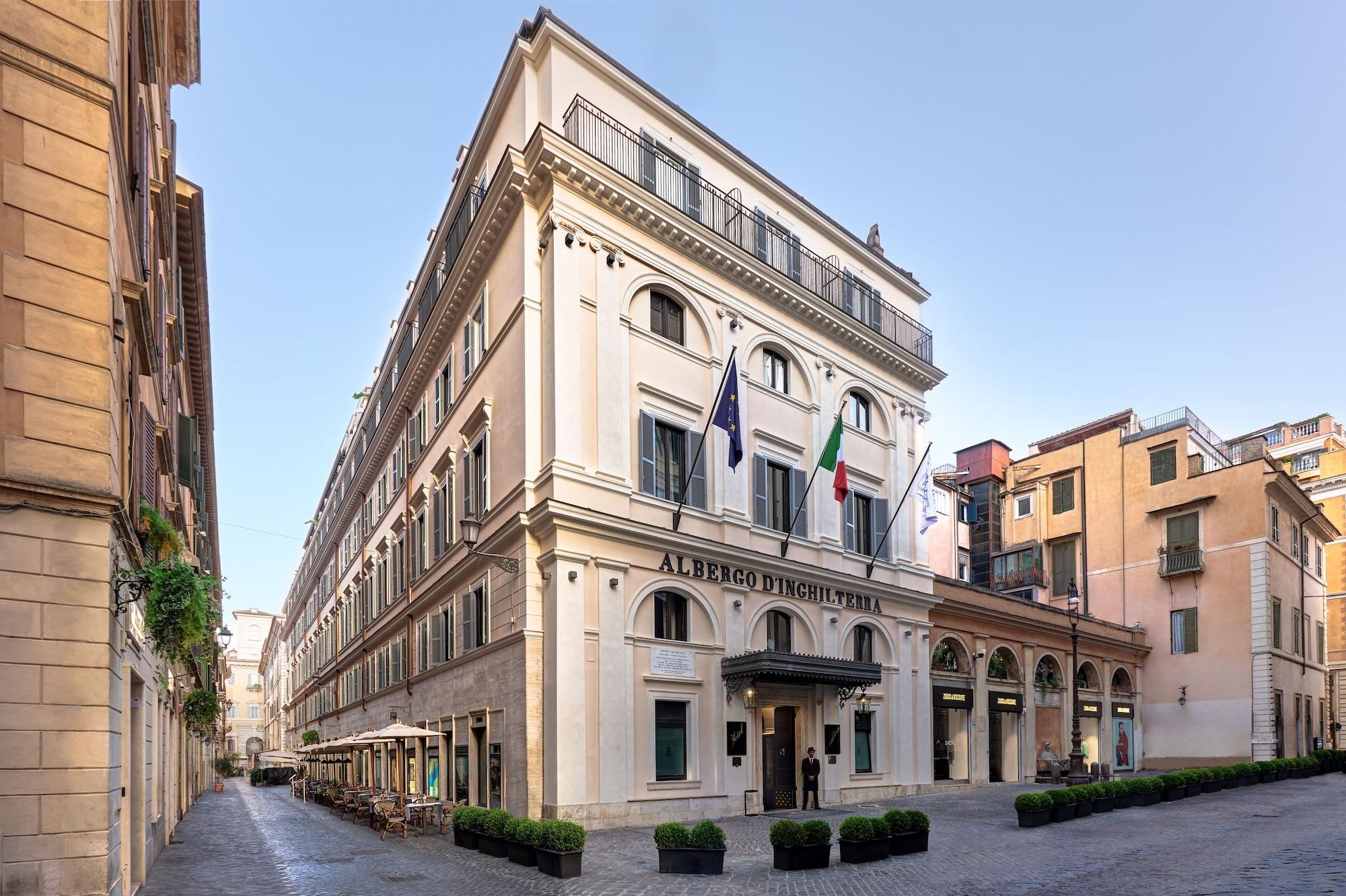Vista Exterior Hotel d'Inghilterra Roma - Starhotels Collezione