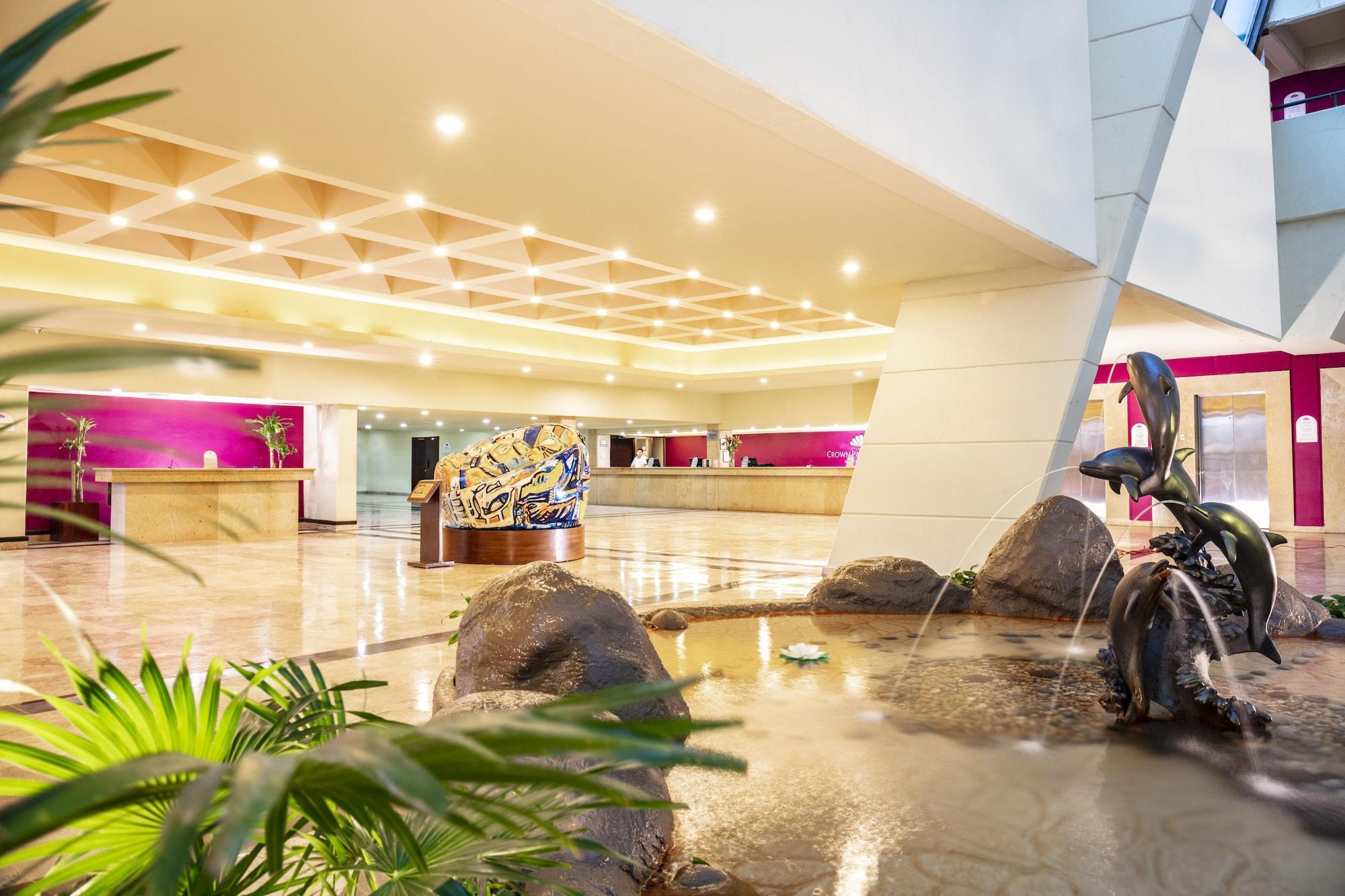 Vista Lobby Crown Paradise Club Cancún Todo Incluido