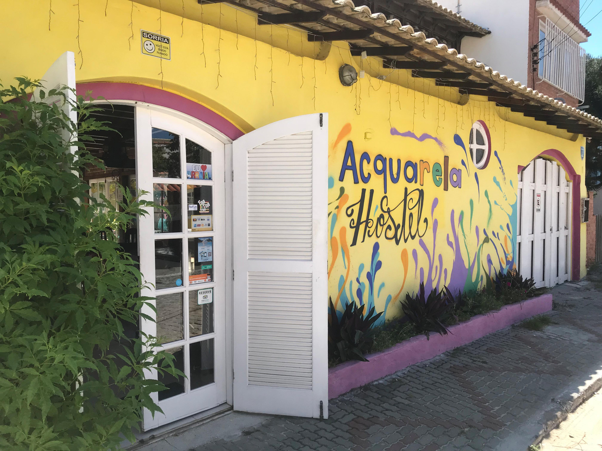 Vista Exterior Acquarela Hostel