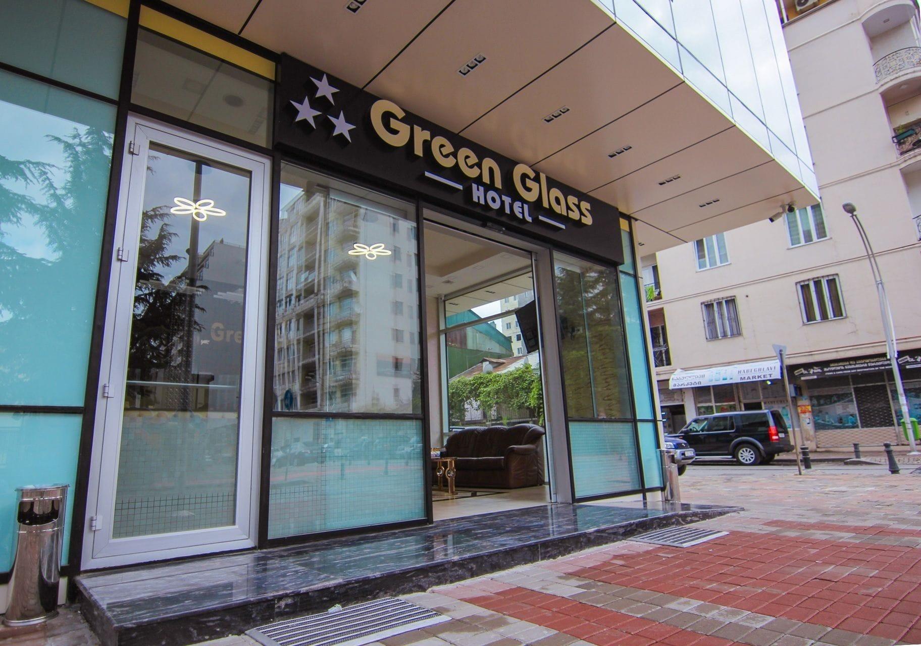 Vista Exterior Hotel Green Glass