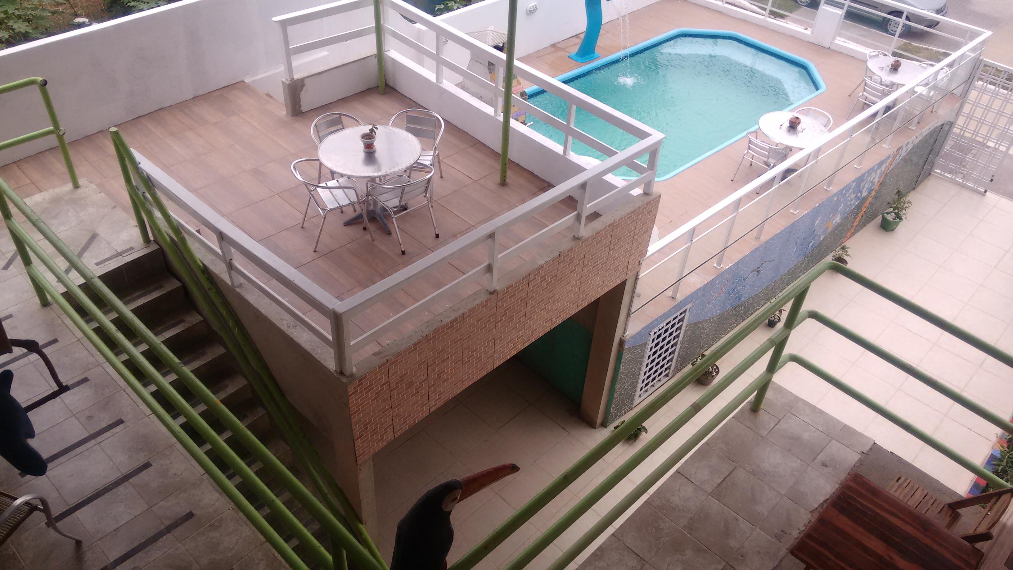 Vista Piscina Pousada Esperança