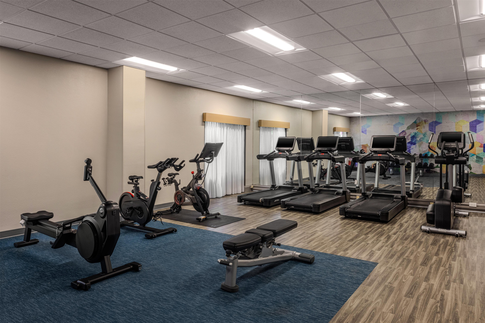 Gimnasio Hyatt Place Charlotte Airport/Lake Pointe
