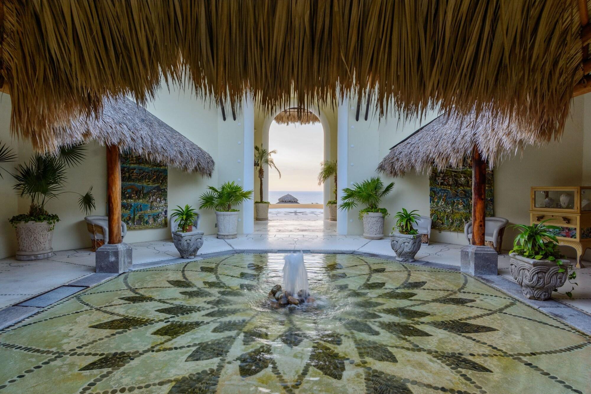 Vista Lobby Quinta Real Huatulco