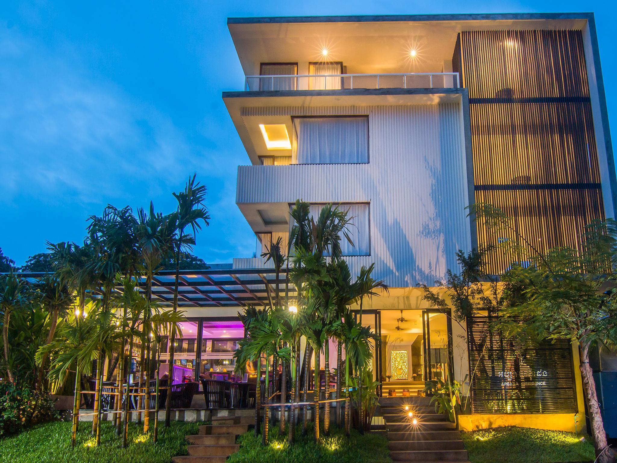 Vista Exterior Apsara Residence Hotel
