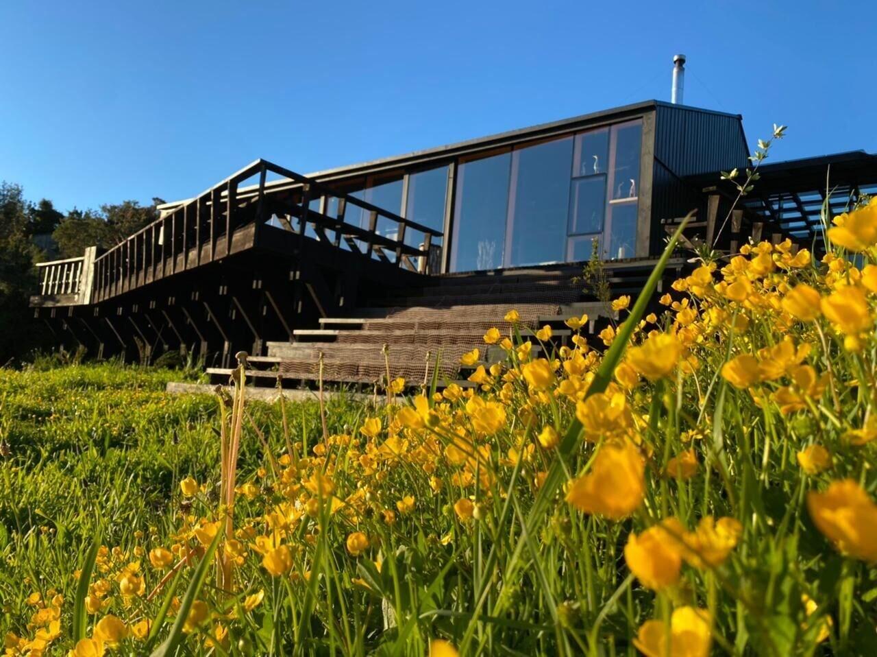 Vista Exterior Hotel y Cava Estancia Rilan