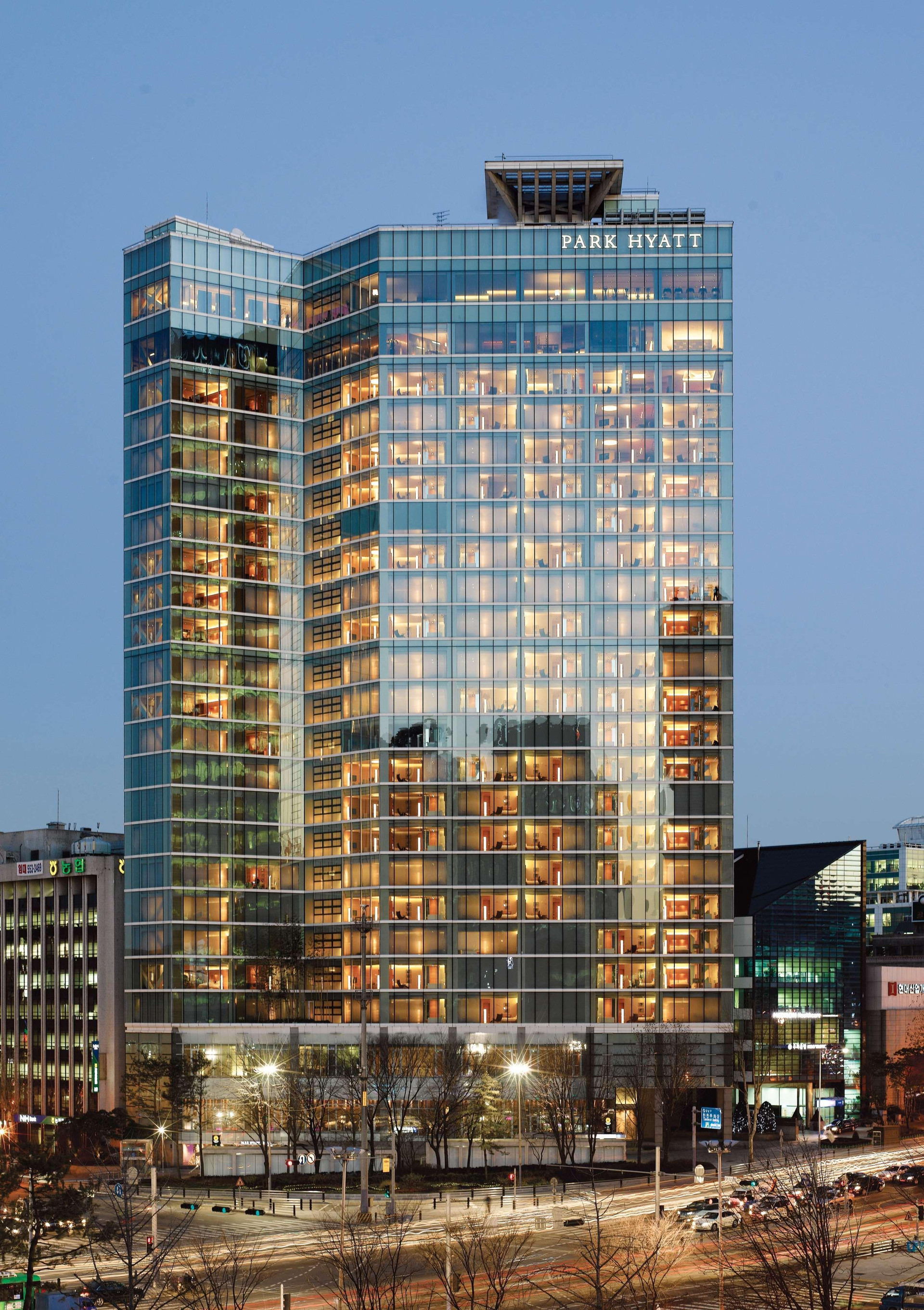 Vista Exterior Park Hyatt Seoul