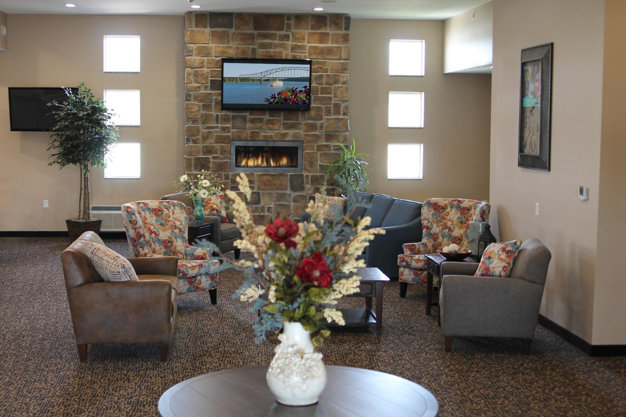 Vista Lobby Cobblestone Inn & Suites - Fort Madison