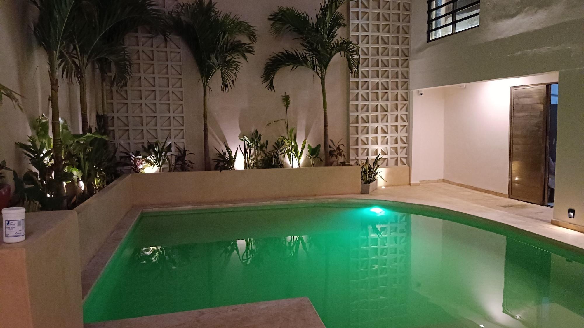 Vista Piscina Hotel Yaxactun