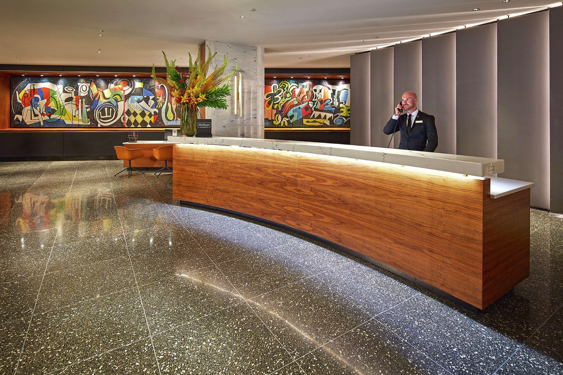 Vista Lobby The Statler Dallas Curio Collection By Hilton
