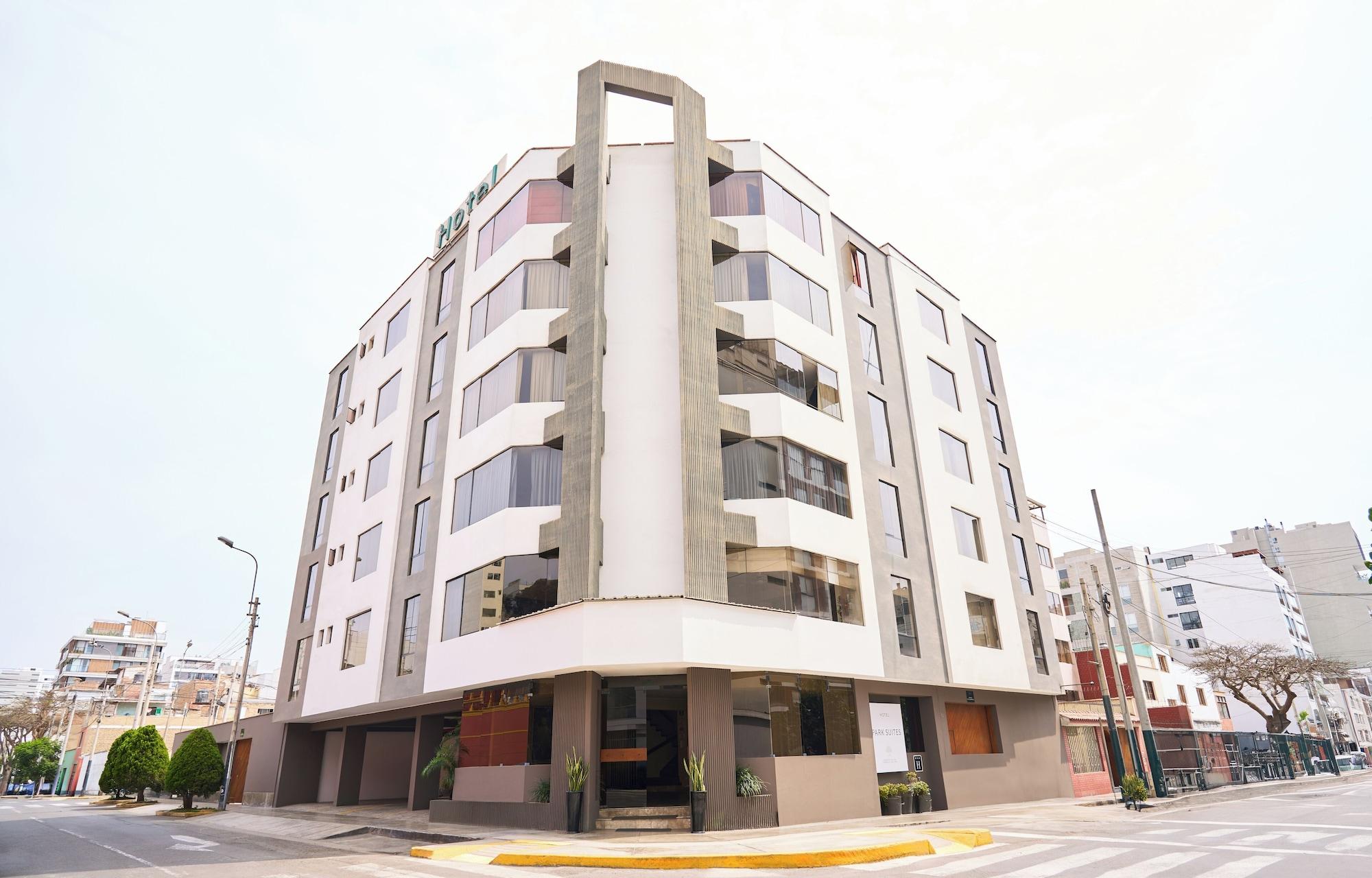 Vista Exterior Hotel Park Suites