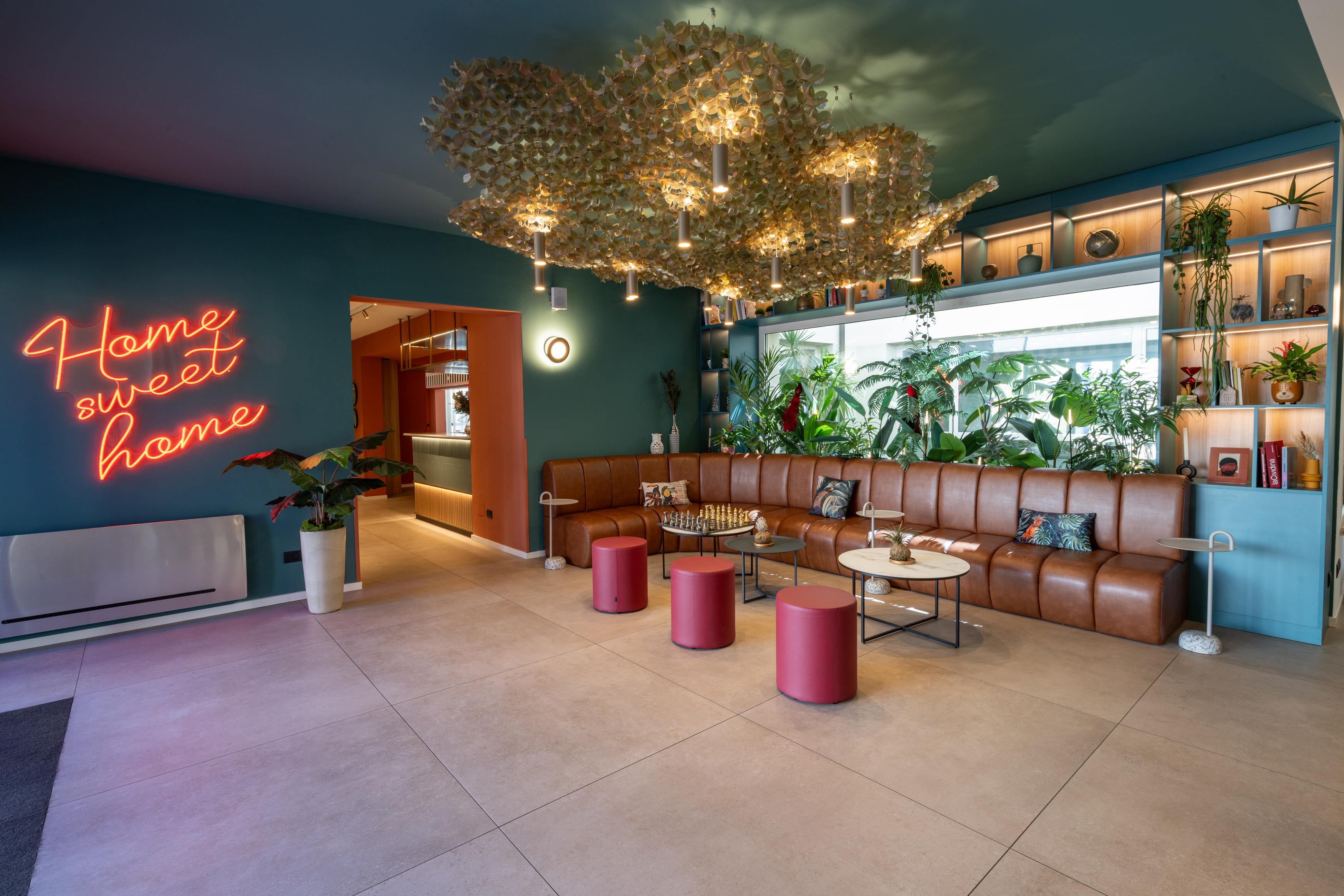 Vista Lobby Bleis Hotel