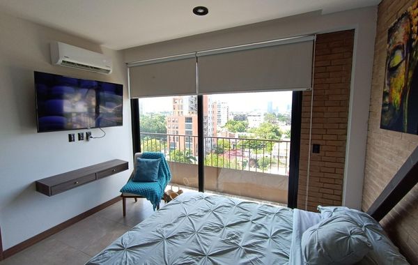 Departamento en La Américana, muy Cerca del Consulado,chapu, Centro, Expo - Hoteles con jacuzzi en Guadalajara, Jalisco
