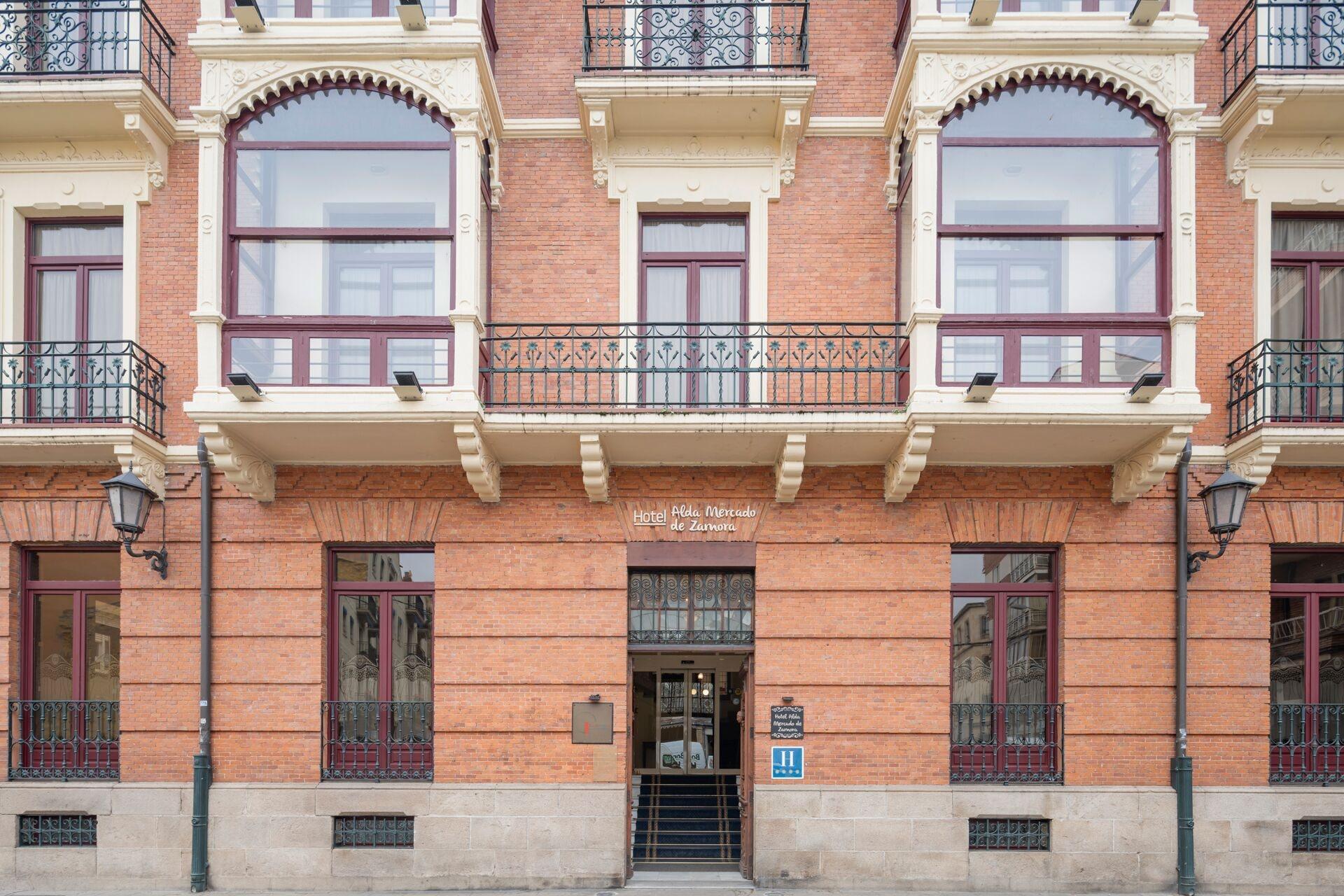 Vista Exterior Hotel Alda Mercado de Zamora