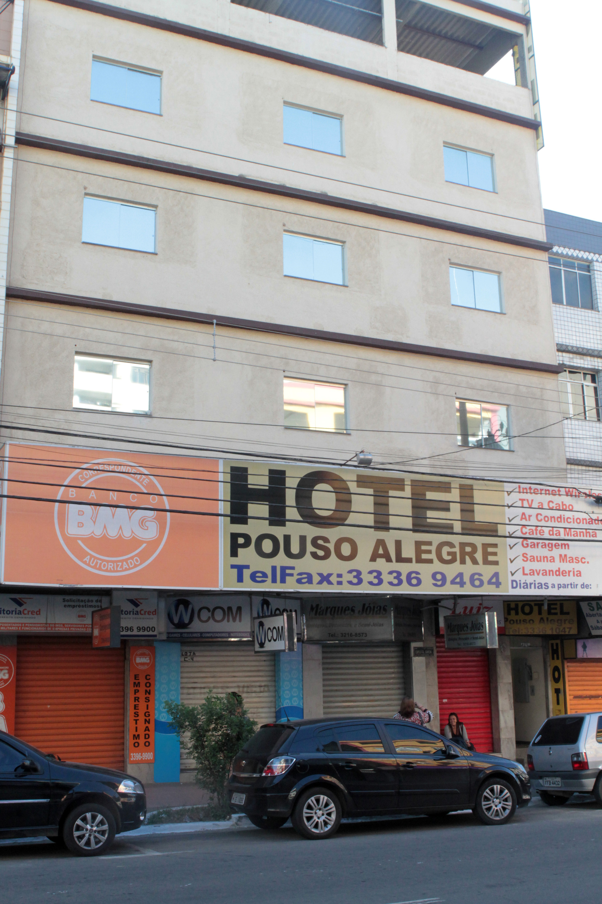 Vista Exterior Hotel Pouso Alegre