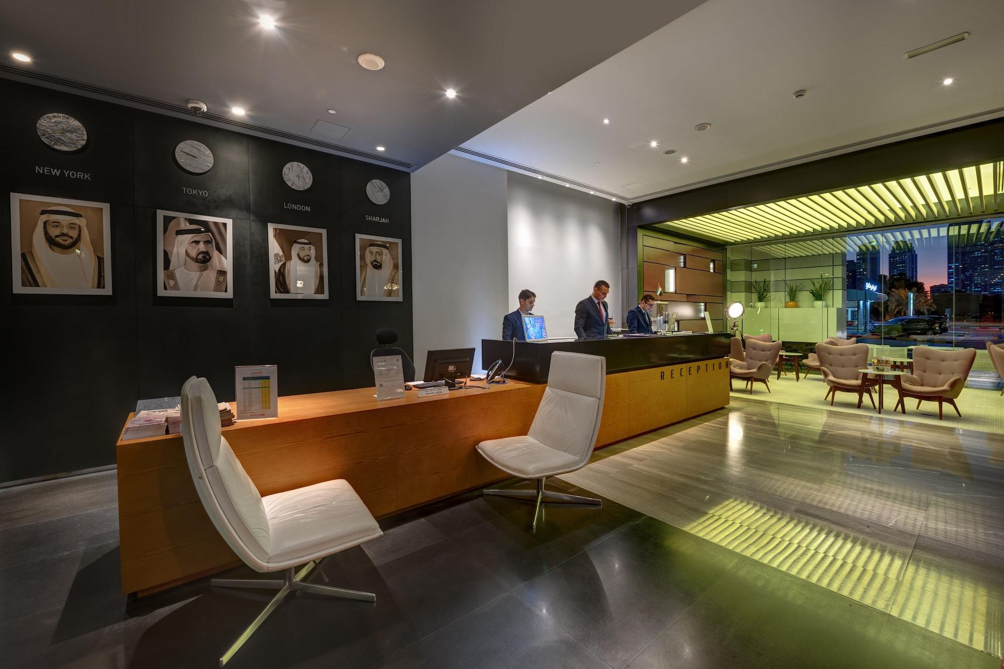 Vista Lobby The Act Hotel Sharjah