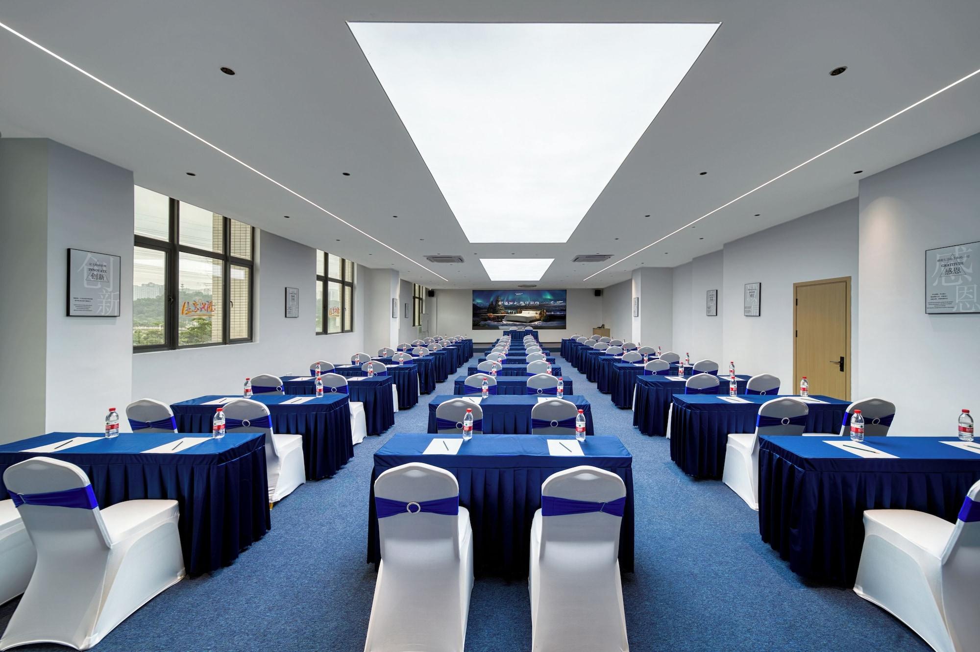 Sala de Reuniones Echarm International Hotel Guangzhou Huangpu Flagship Branch