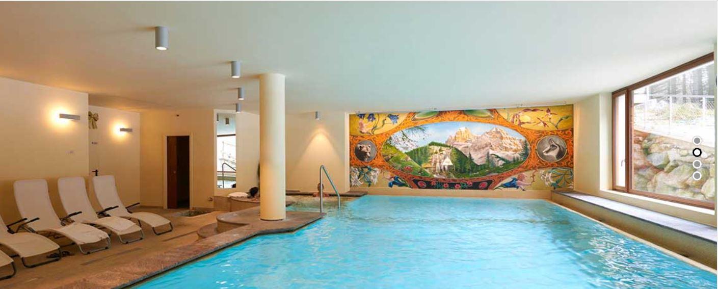 Vista Piscina Hotel Bonapace