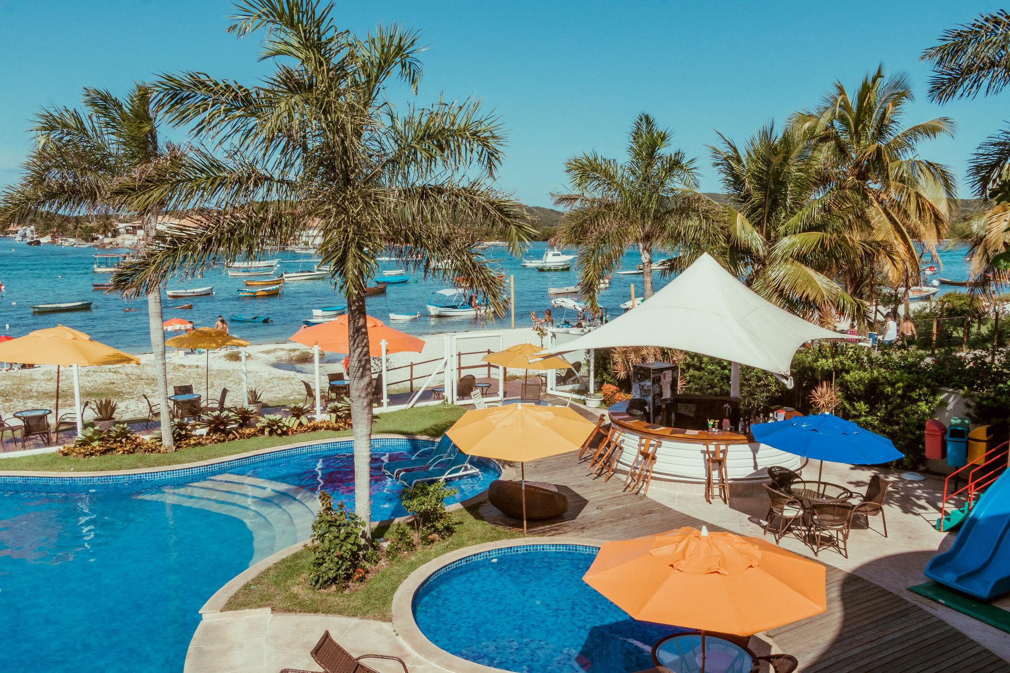Vista da piscina Hotel Paradiso del Sol