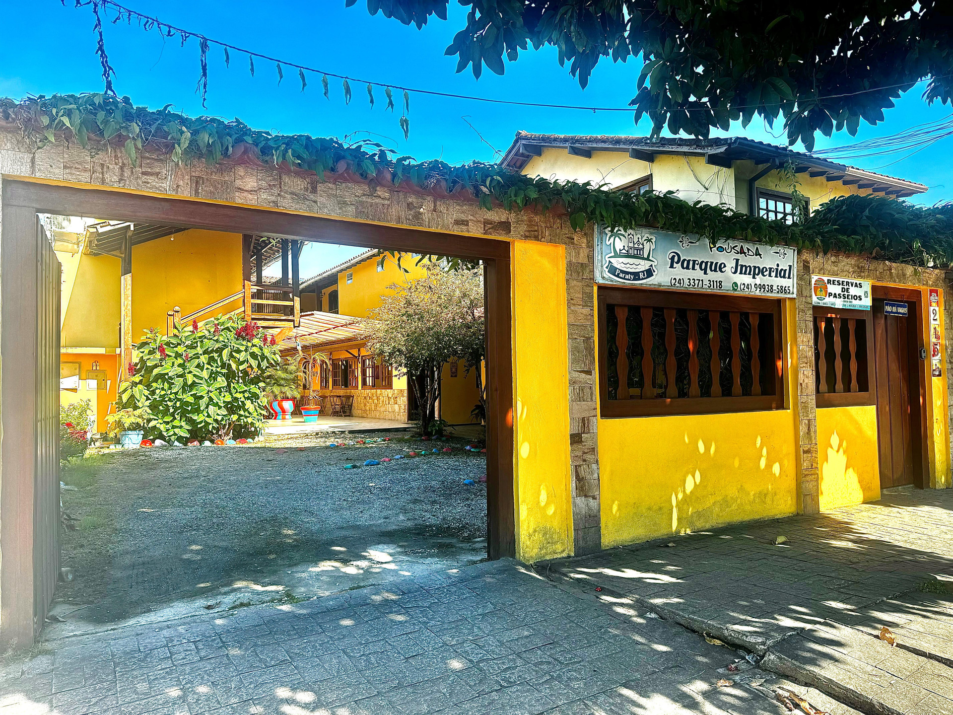 Vista Exterior Pousada Parque Imperial