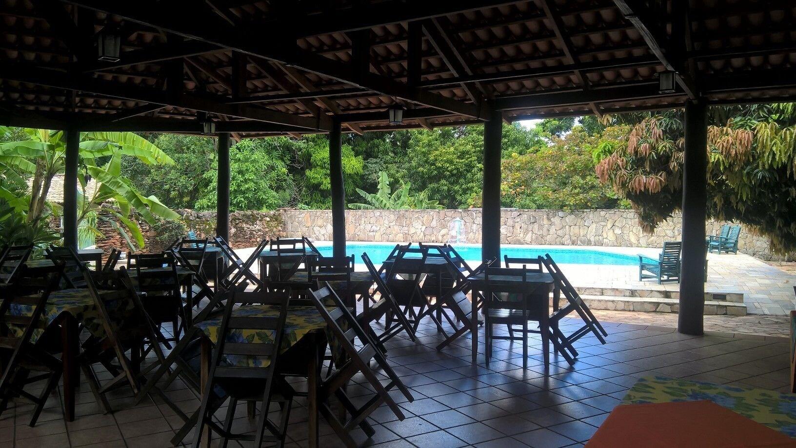 Vista Piscina Pousada do Ipê