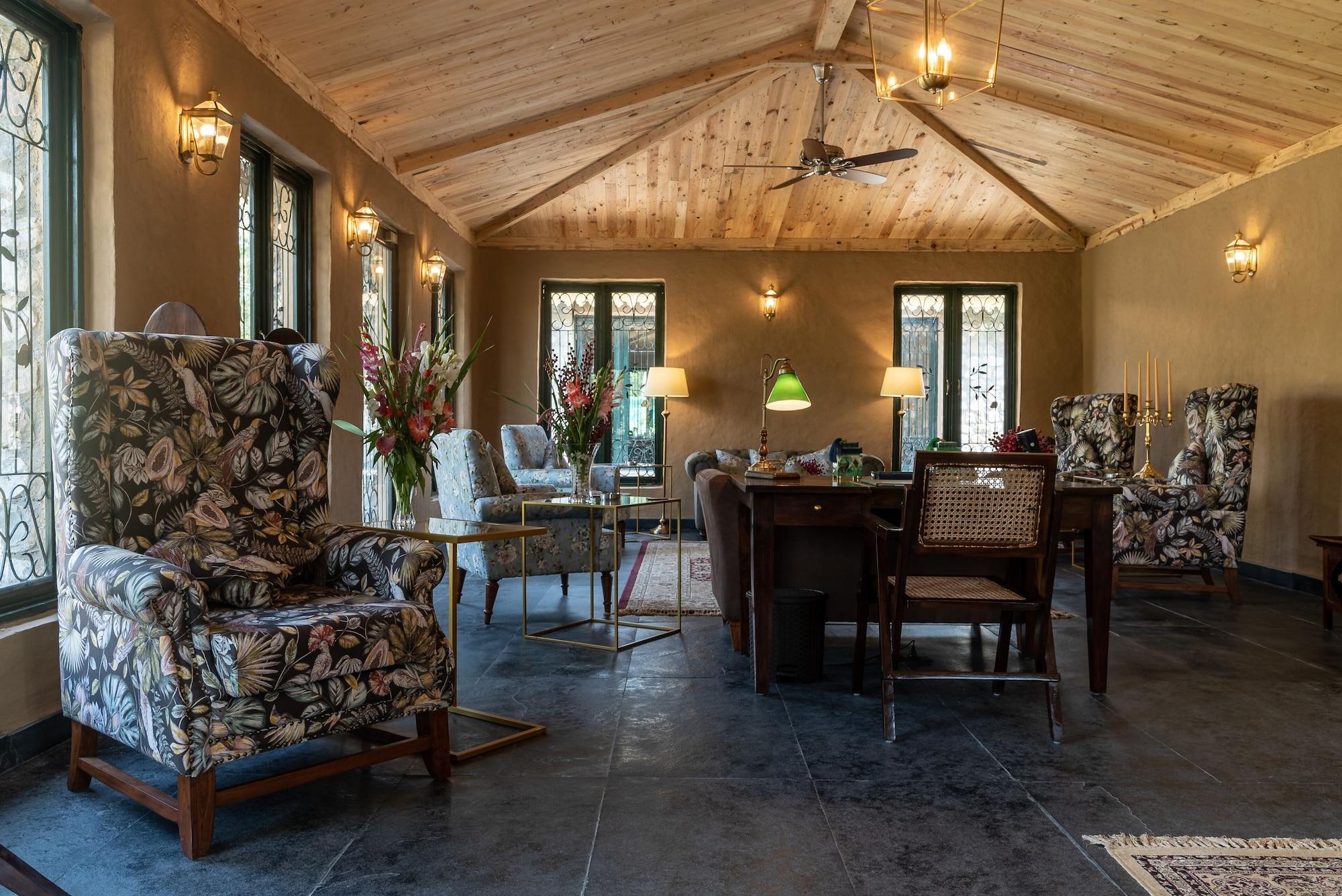 Vista Lobby Aalia Jungle Retreat and Spa, Bandarjudh, Haridwar - Araiya Anthology