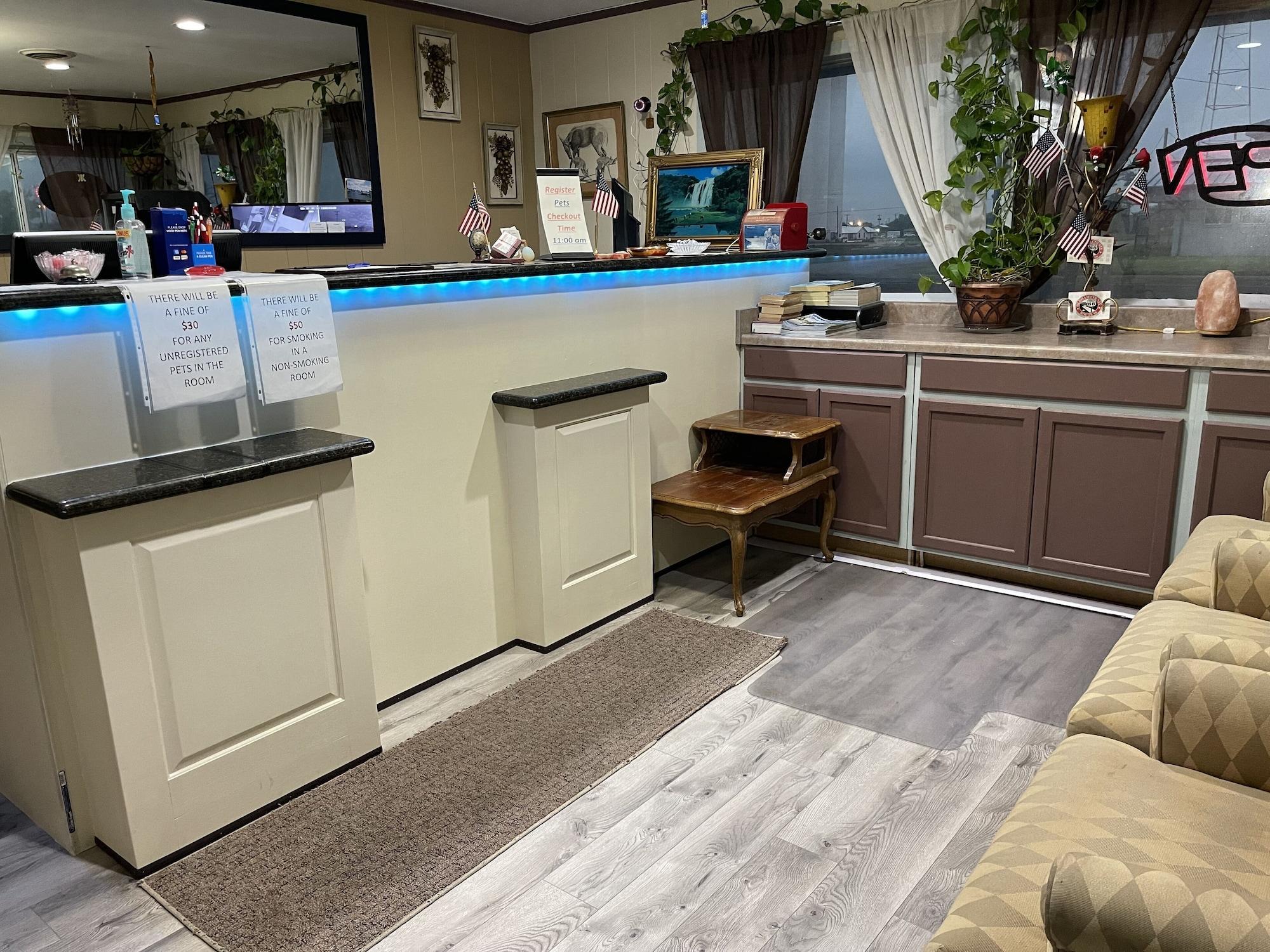 Vista Lobby Bonanza Motel Vega