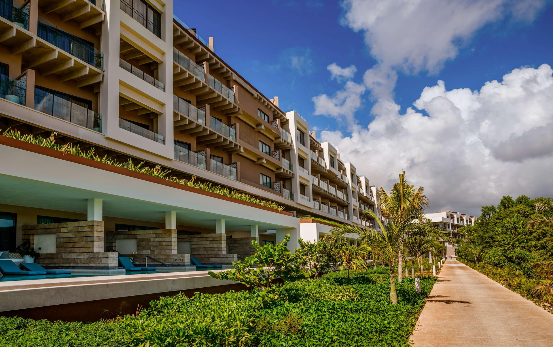 Vista Exterior Estudio Playa Mujeres