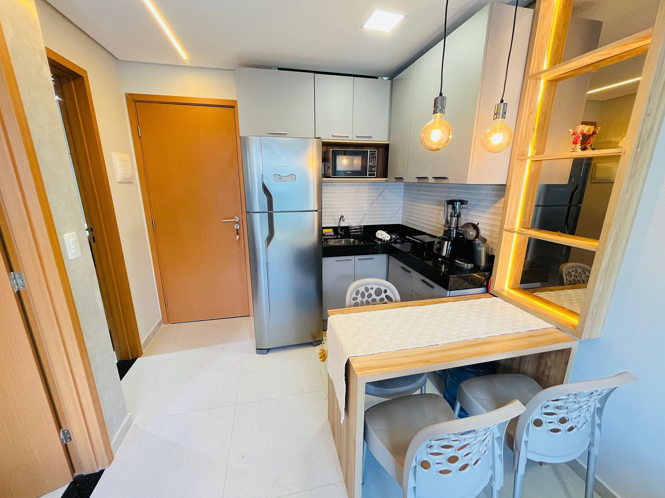 Comodidades del Alojamiento Flat Centro de Porto de Galinhas - BELA VISTA A206 - By Anfitrião Legal