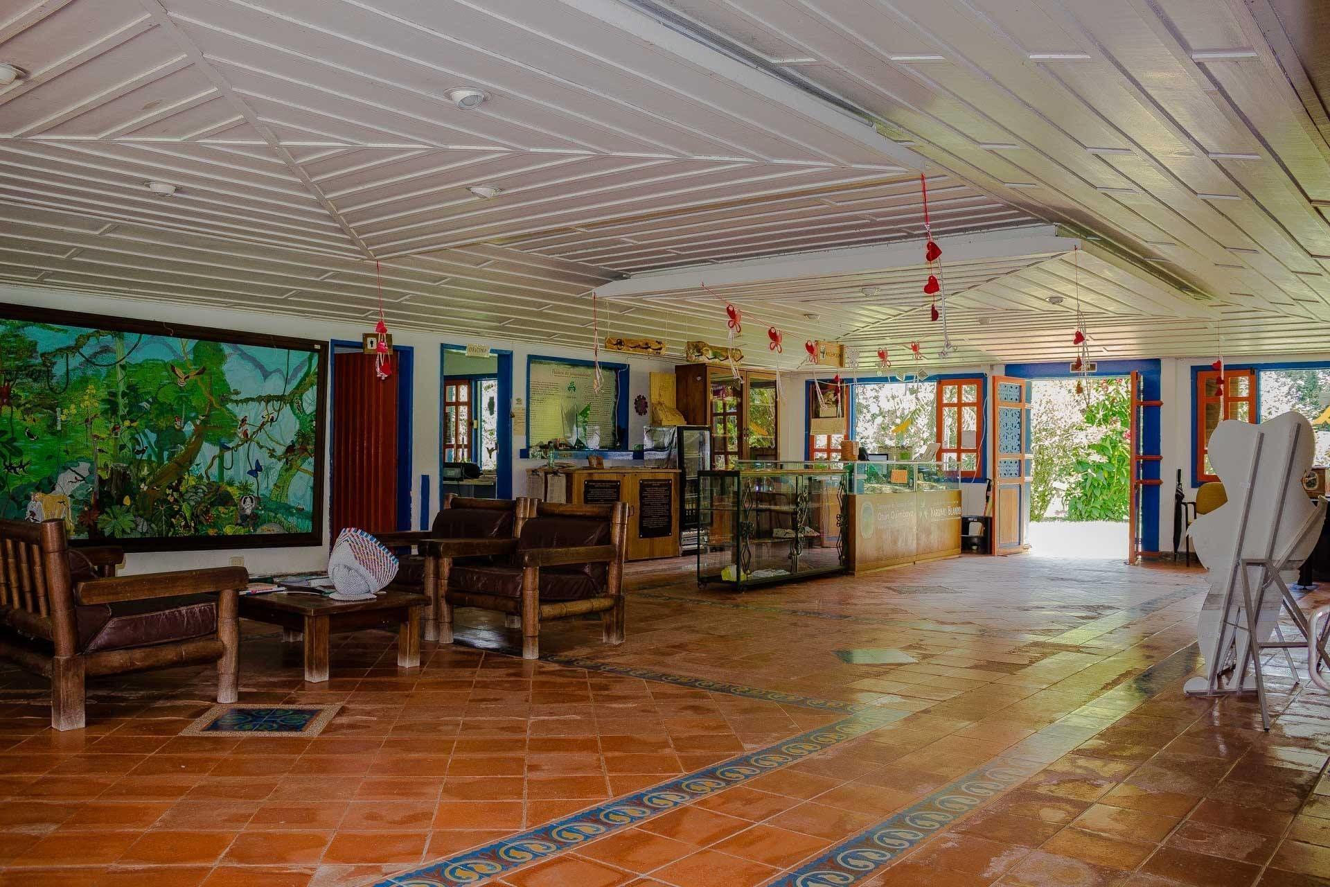 Vista Lobby Santuario de Fauna y Flora Otún Quimbaya