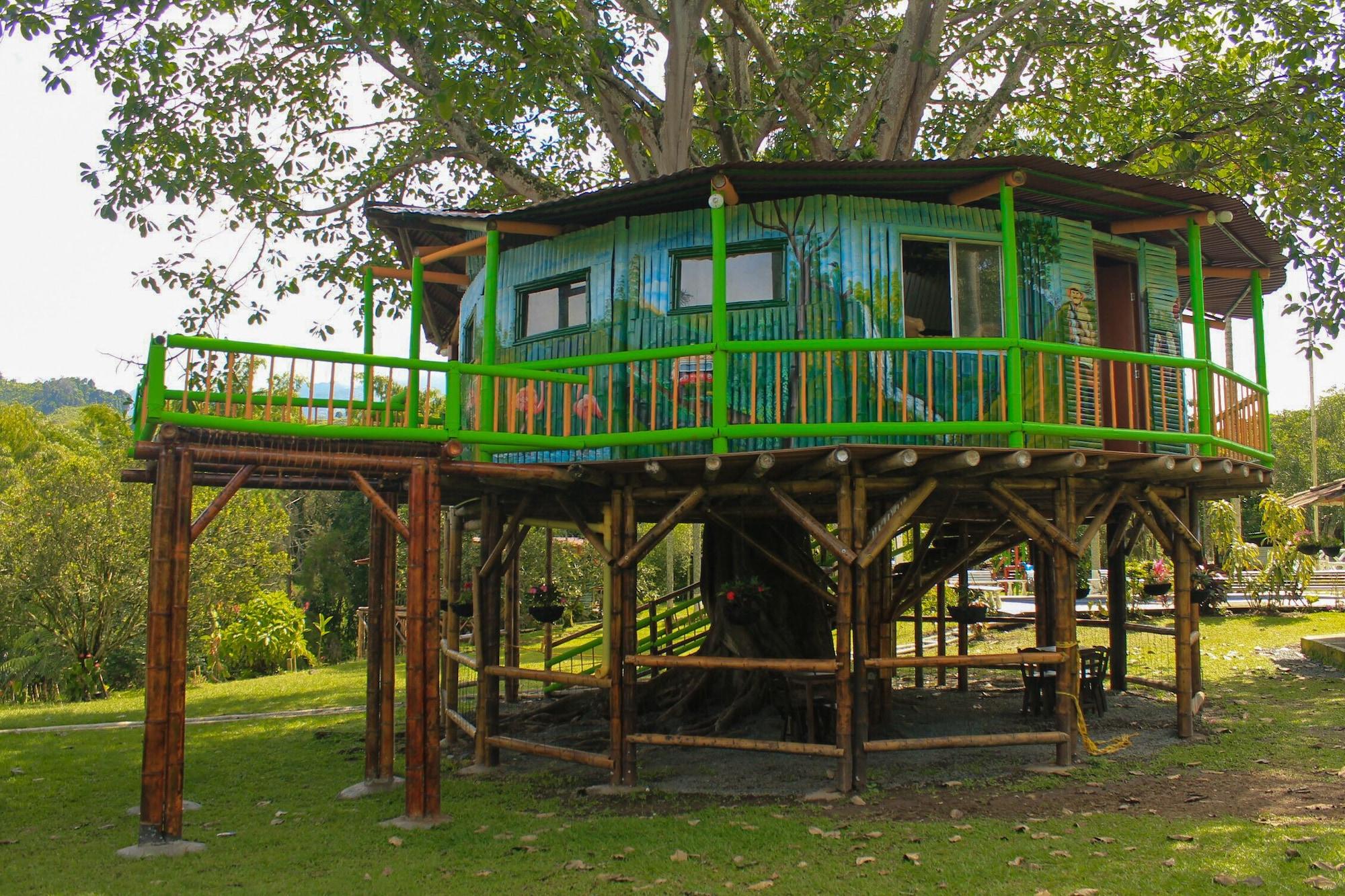 Vista Exterior Room in Lodge - Tree House Finca La Floresta Verde