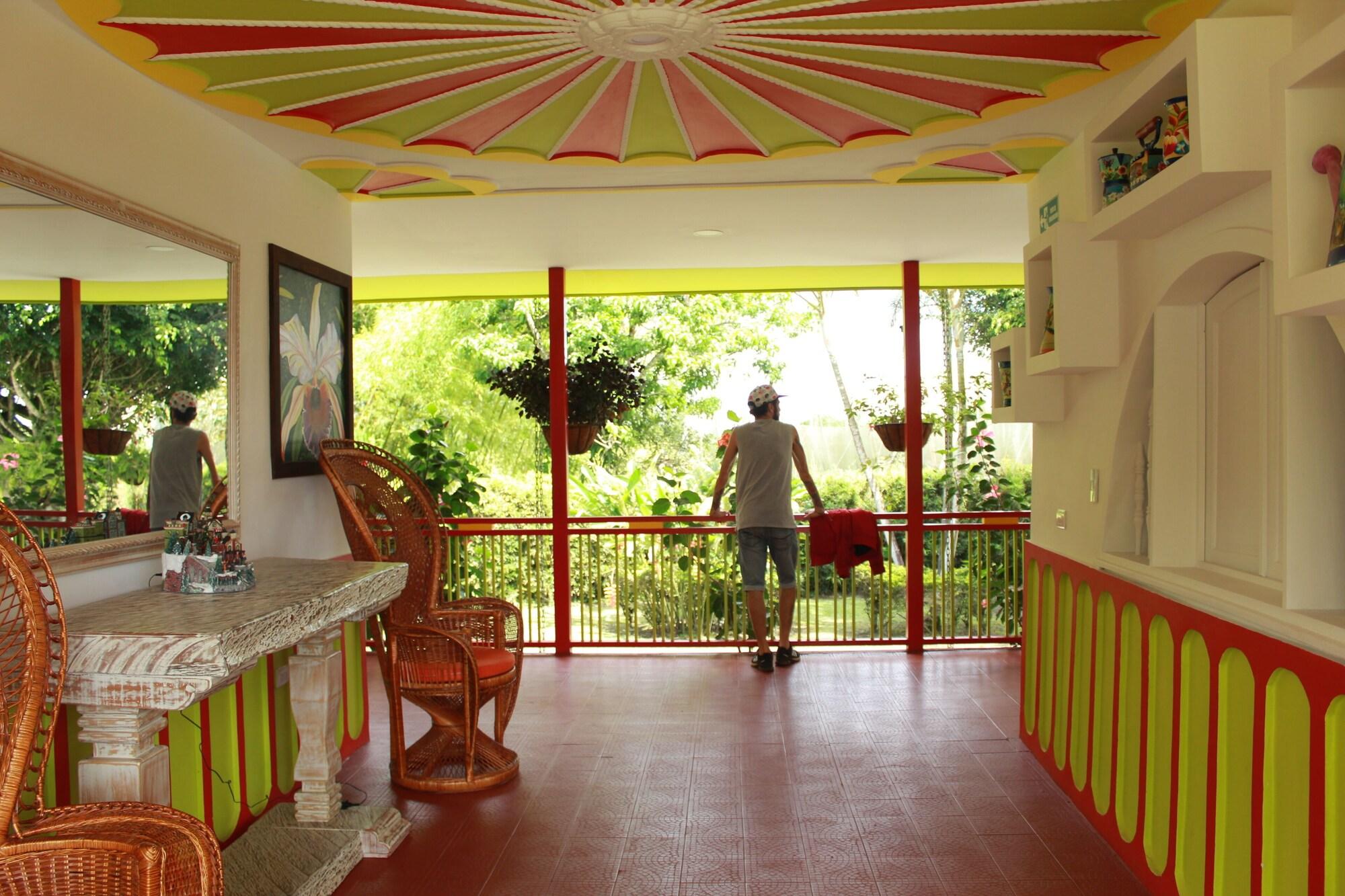 Vista Lobby Bamboo Hotel Boutique