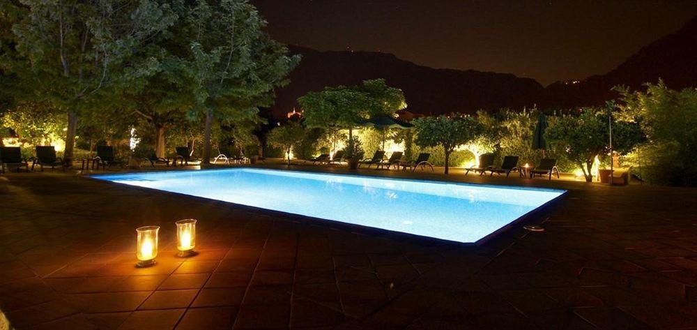 Vista Piscina Finca Ca´s Curial
