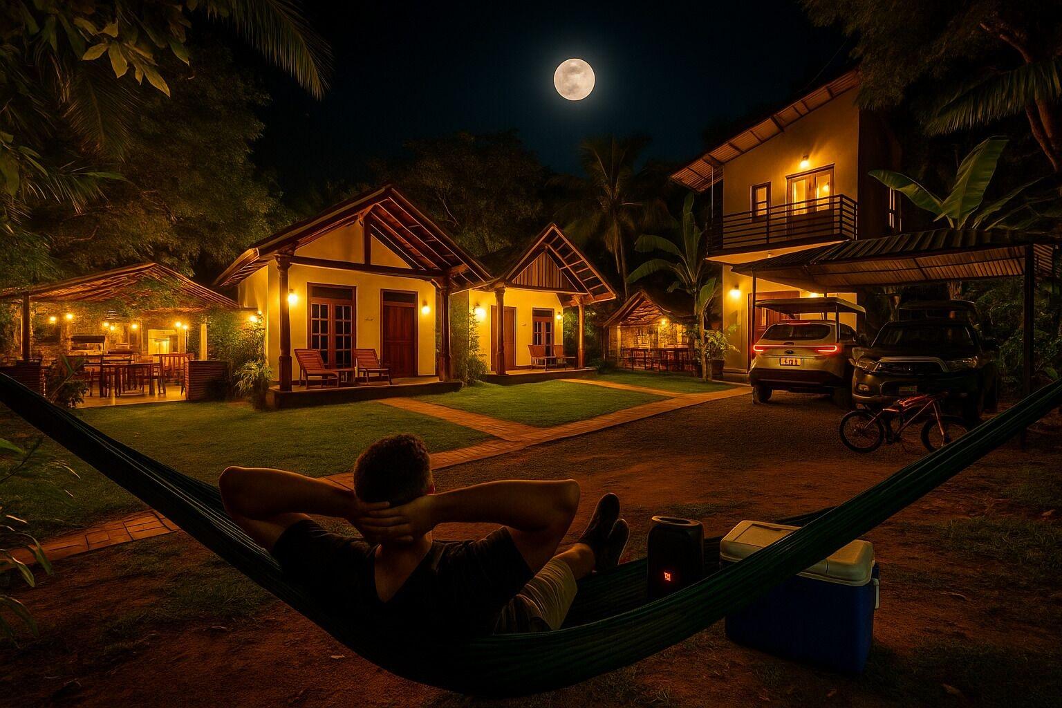 Vista Exterior Green View Safari Resort