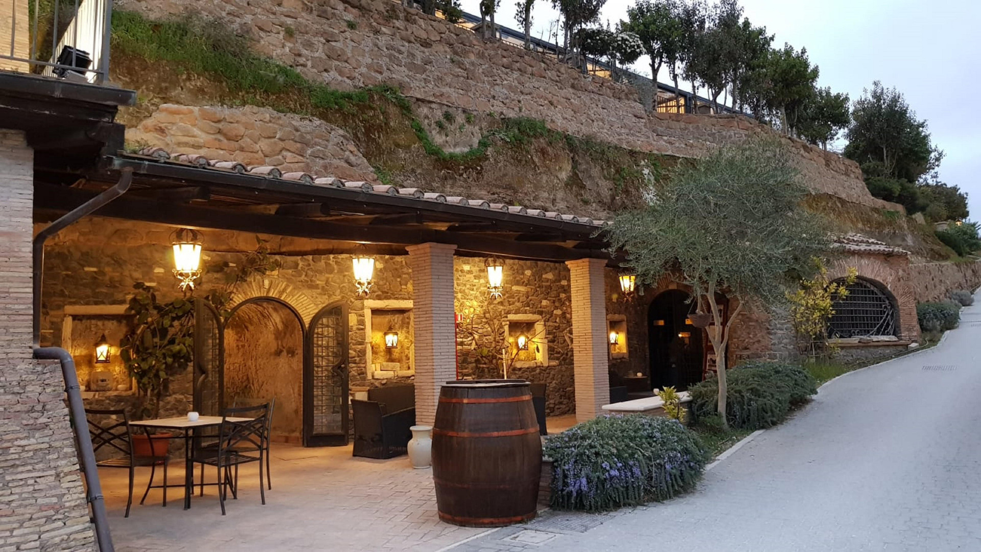 Vista Lobby Relais Castrum Boccea