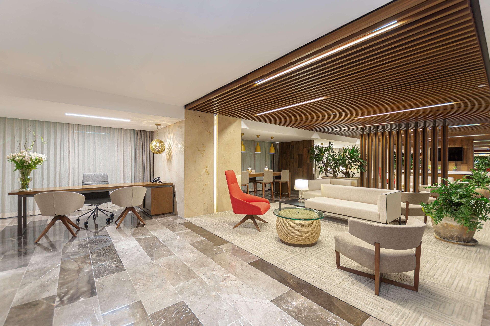 Vista Lobby NH Collection Merida Paseo Montejo