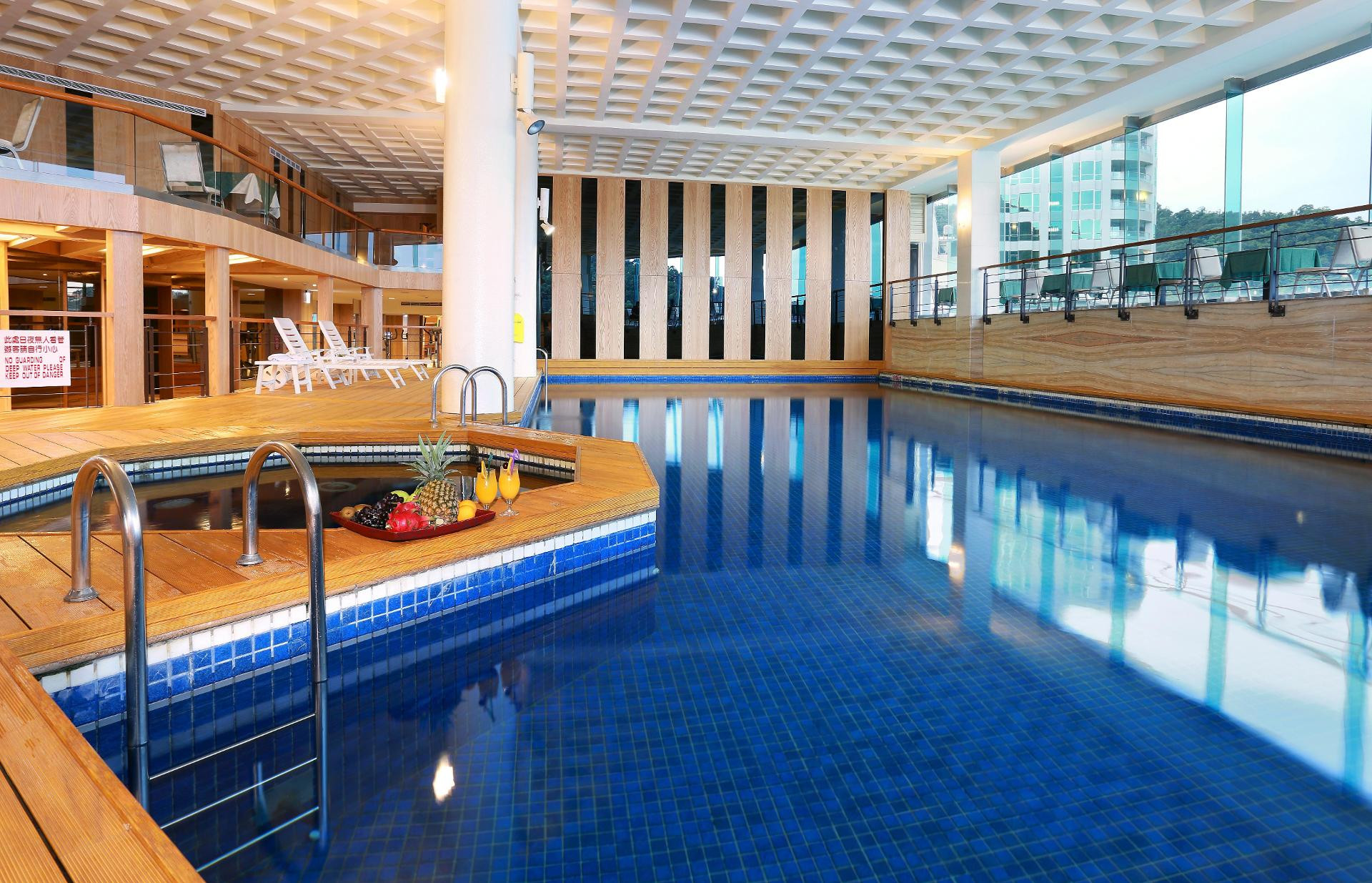 Vista Piscina The Richforest Hotel- Sun Moon Lake