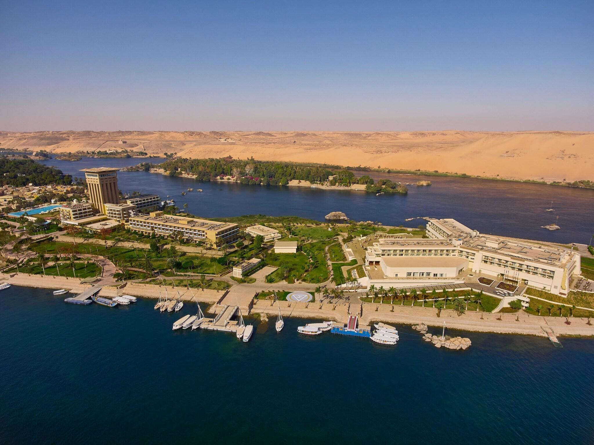 Vista Exterior Mövenpick Resort Aswan