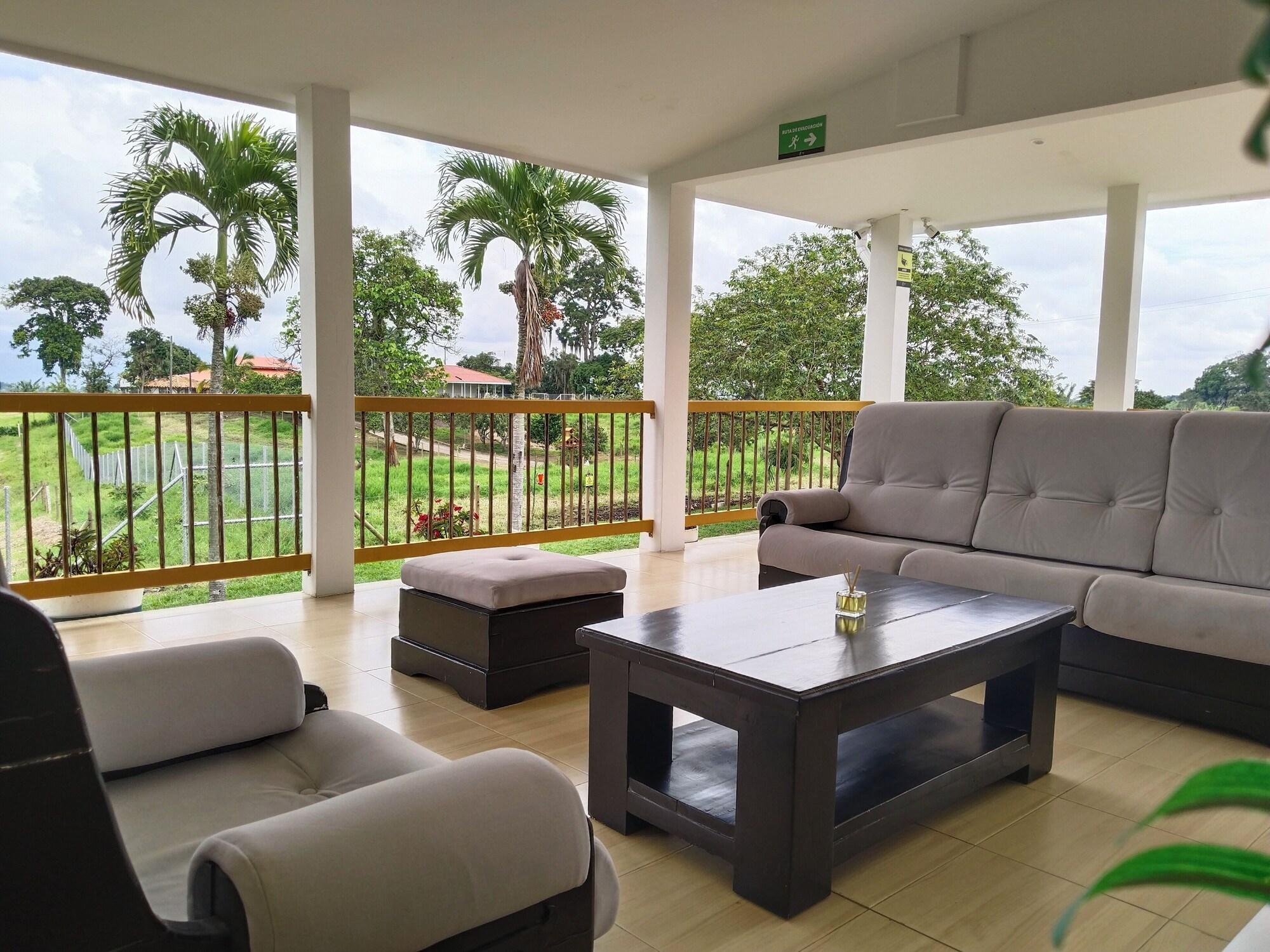 Vista Lobby Colina del Sol Hotel Hacienda