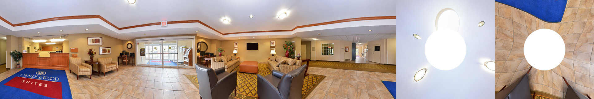 Vista Lobby Candlewood Suites Elmira Horseheads by IHG
