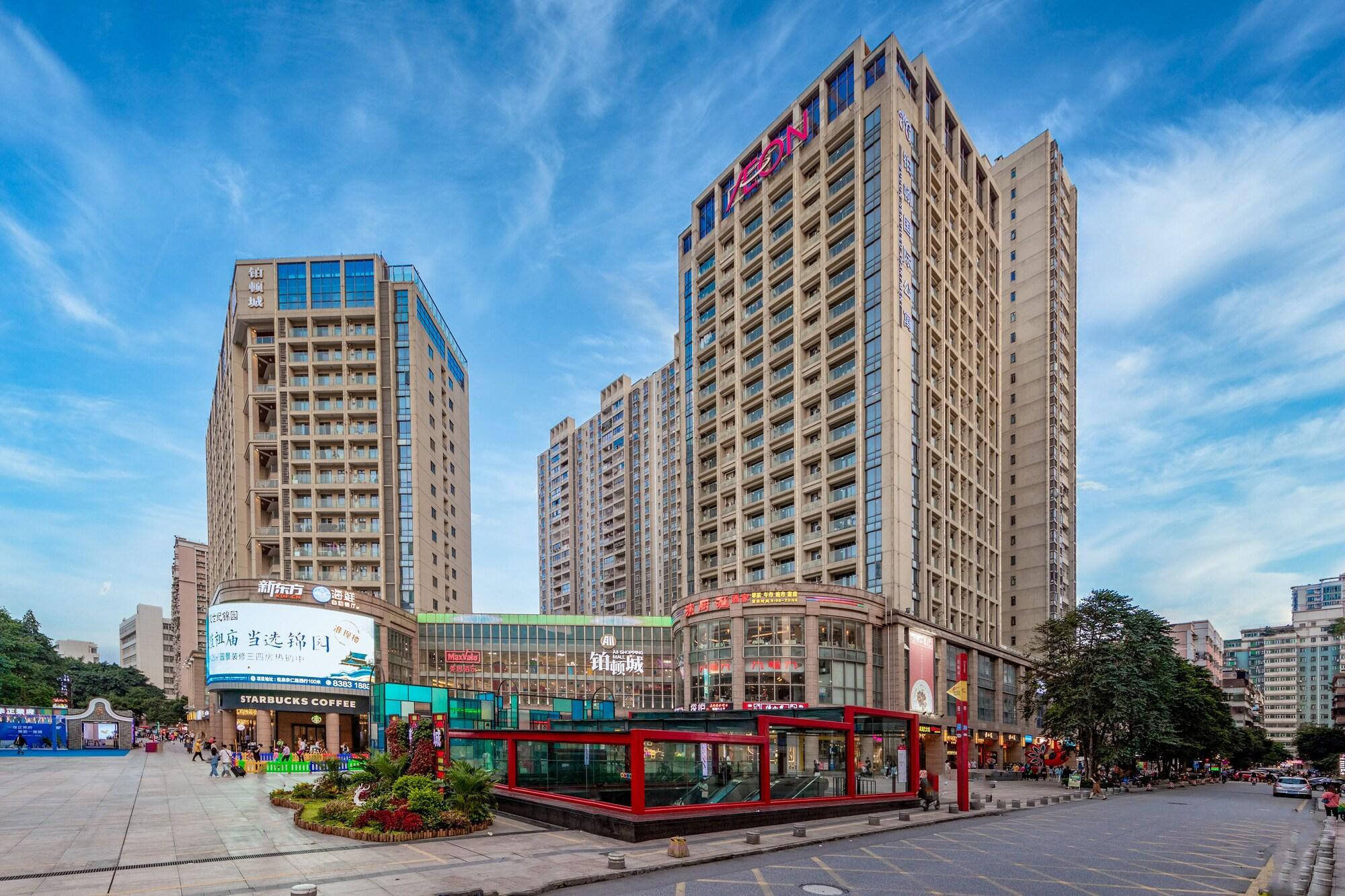 Vista Exterior Poltton International Apartment (Foshan Zumiao Lingnan Tiandi Branch)